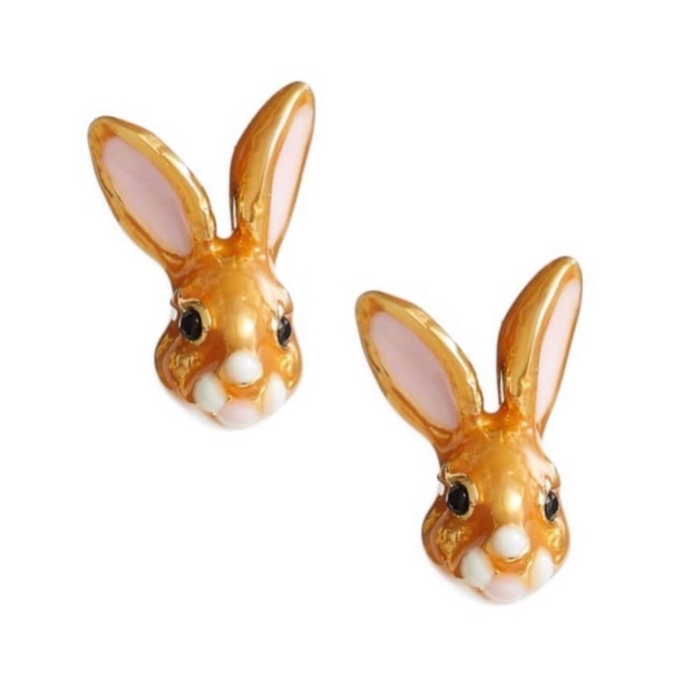 KATE SPADE •  Desert Muse Bunny Rabbit Earrings